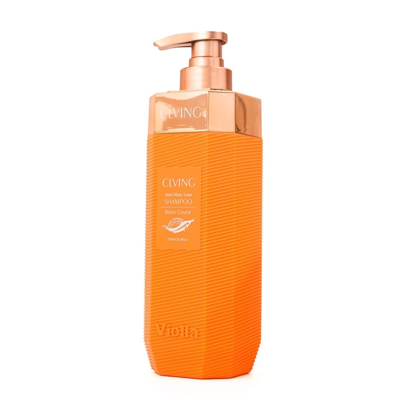 CLVING Anti-Hair Loss Black Caviar Shampoo 750ml شامبو بخلاصة البلاك كافيار مضاد للتساقط للشعر