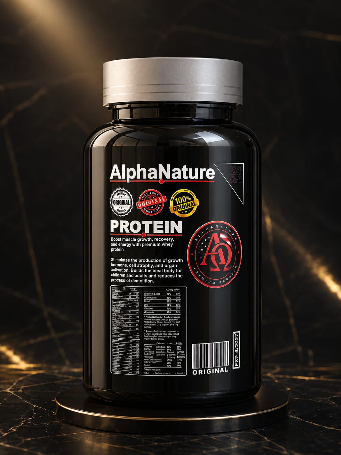 ALPHA NATURE بروتين الفا ناتشر