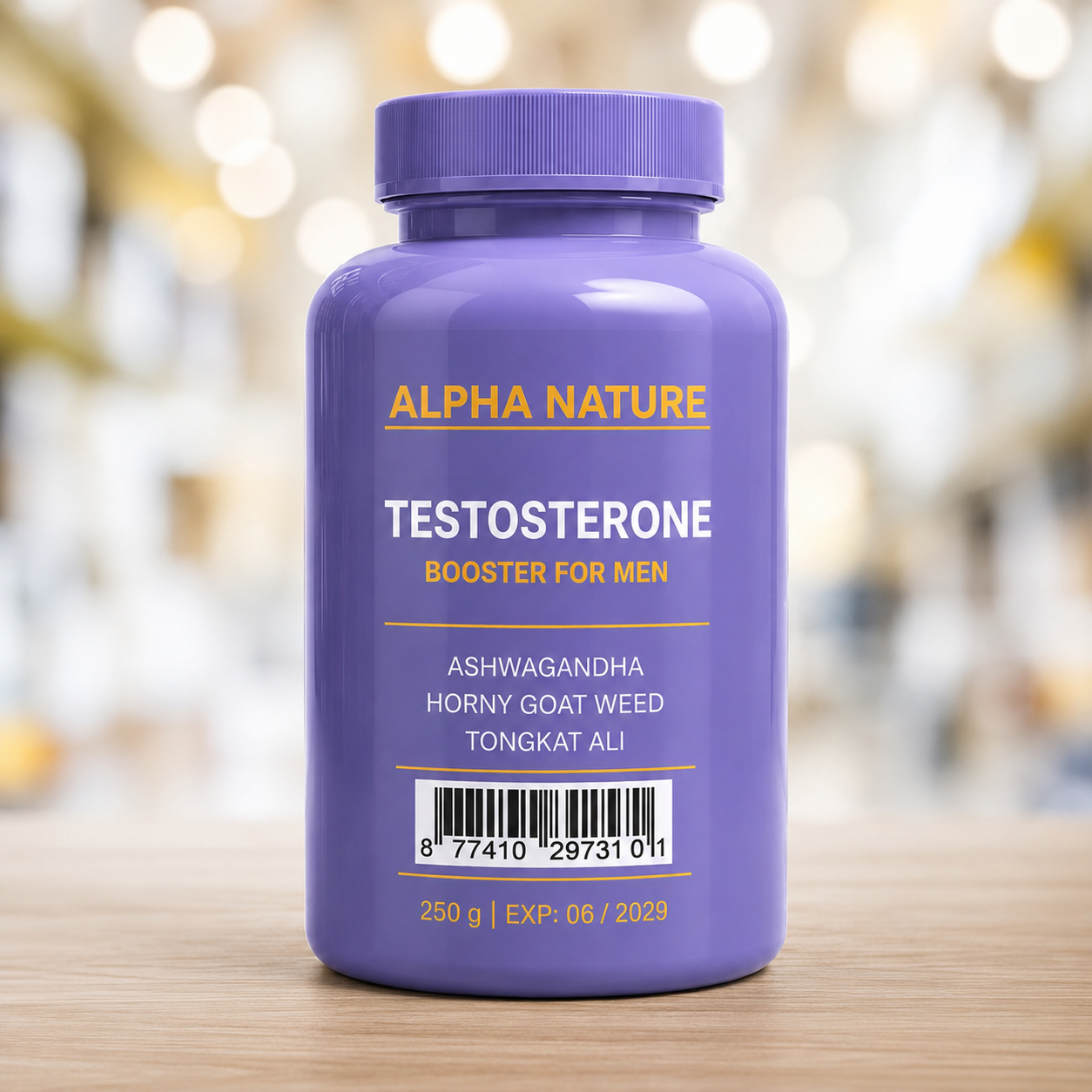 الفا ناتشر تستستيرون AlPha Testesterone