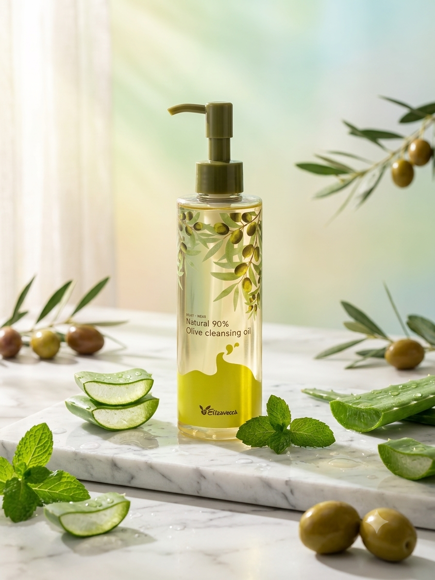 Natural 90% Olive cleansing oil