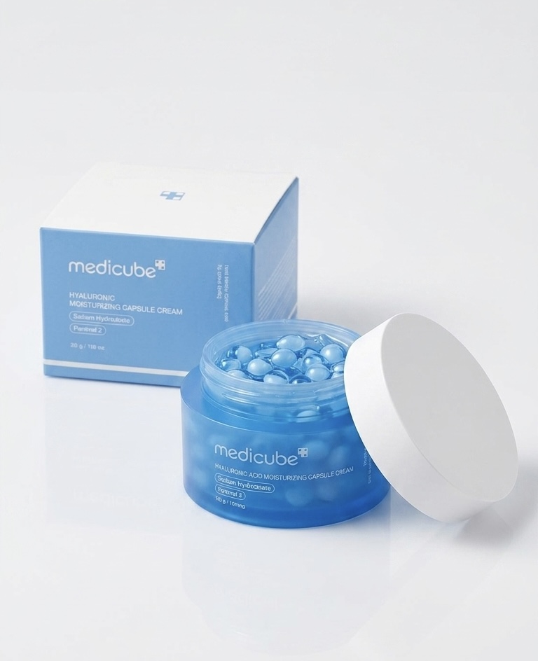 كريم كبسولات الهيالورونيك والبانثينول من Medicube